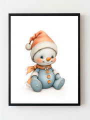 Bébé bonhomme de neige de Noël