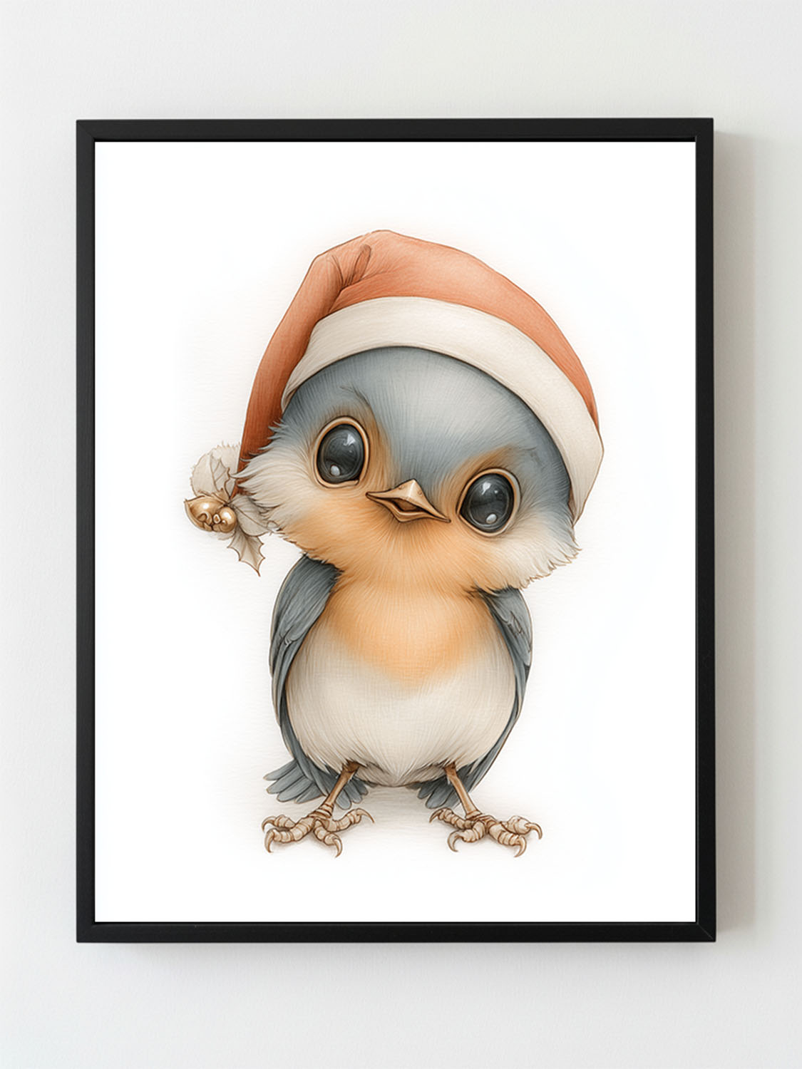 Bébé oiseau de Noël