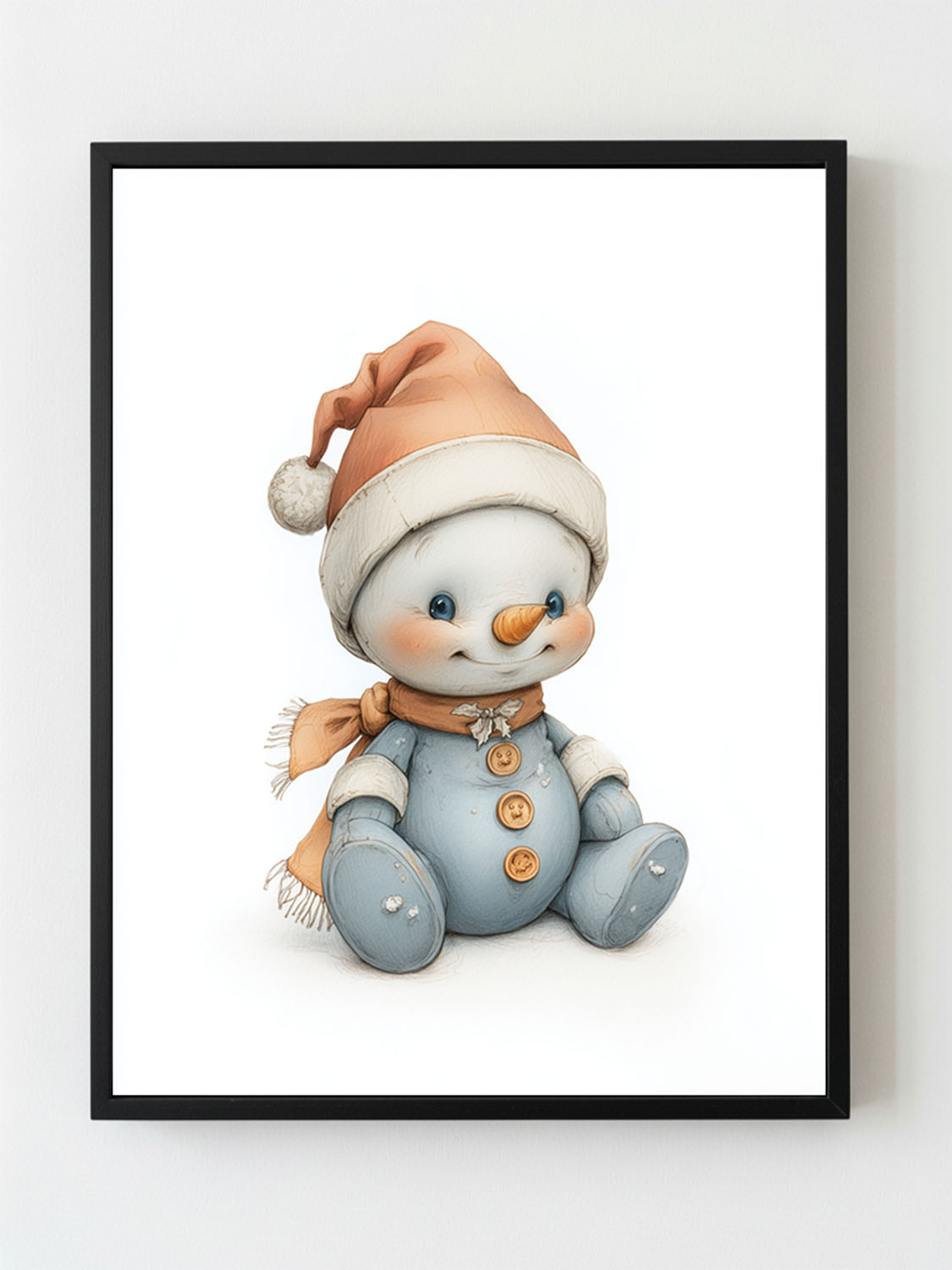 Bébé bonhomme de neige de Noël