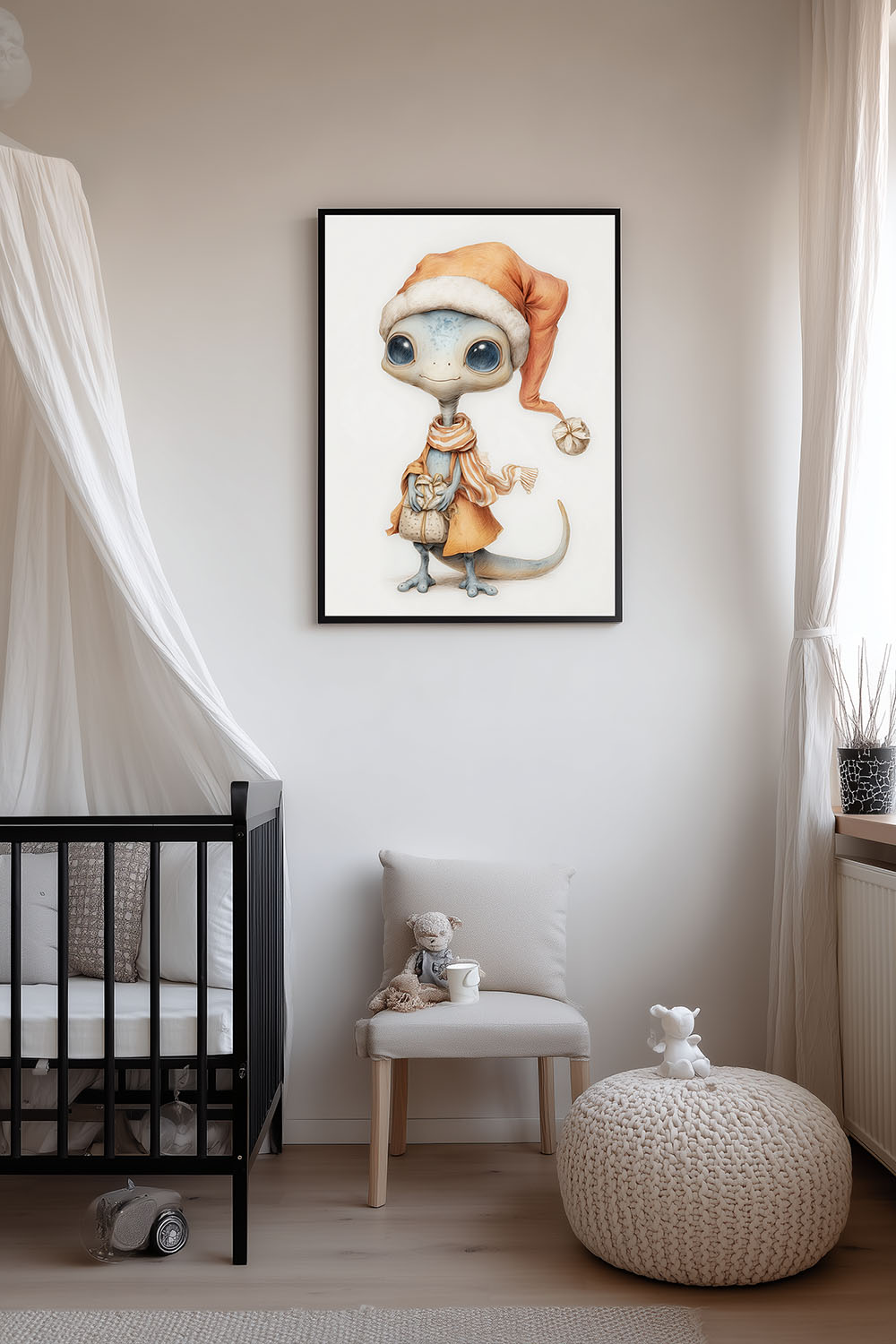 Bébé alien de Noël