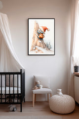 Bébé de Noël escalade