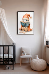 Bébé de Noël qui lit