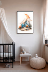 Lune et montagnes #2